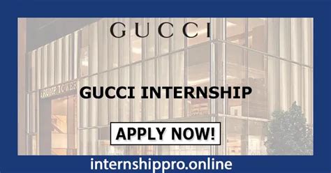 gucci internship summer 2022|gucci outlet job.